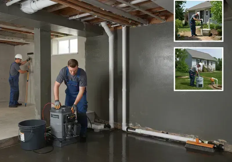 Basement Waterproofing and Flood Prevention process in Westerleigh, NY